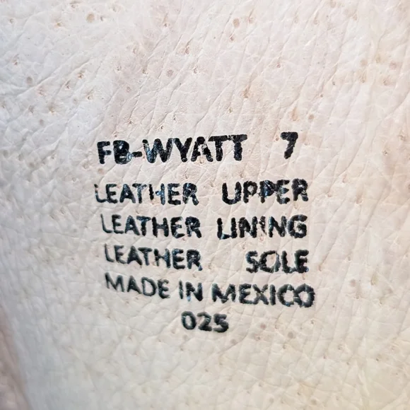 FreeBird WYATT Lace Up Boots size 7 - Picture 15 of 15